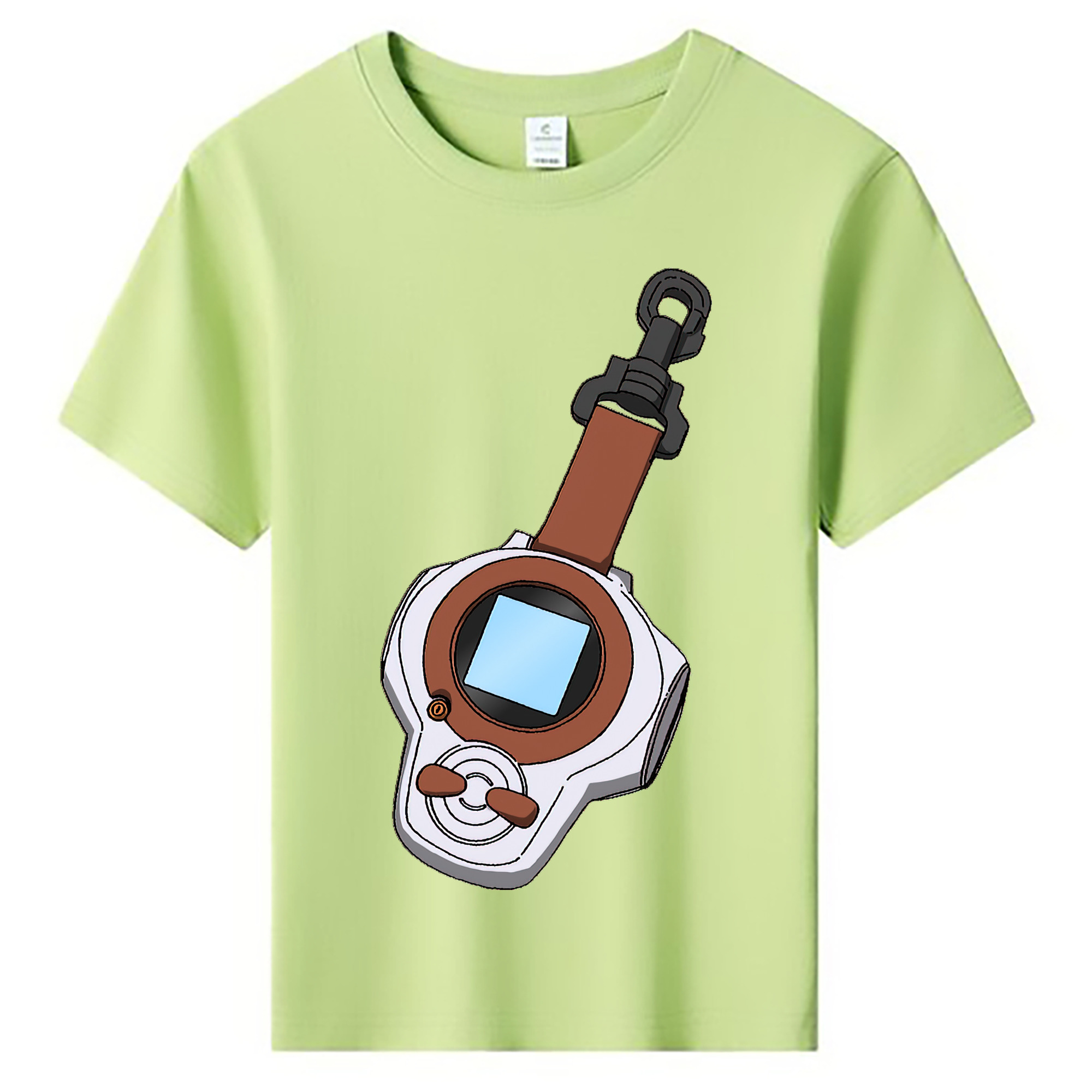 （画像用） Digimon デジタルモンスター/デジモン 綿100％キッズTシャツ（フロントプリント）